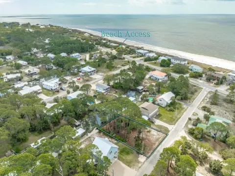 Alligator Point Canal Front Lot