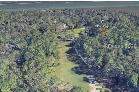 Daufuskie Island Wooded Golf View