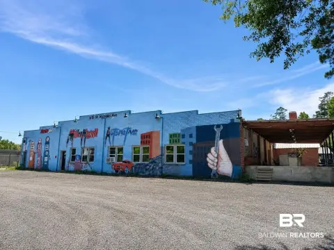 Auto Shop with Service Equipment