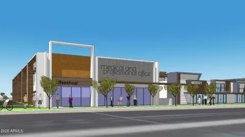 Commercial Land with Planning Progress