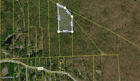 Wooded Residential Land Acreage