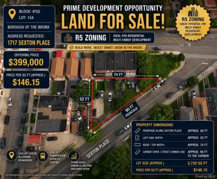 Bronx R5 Zoned Development Opportunity