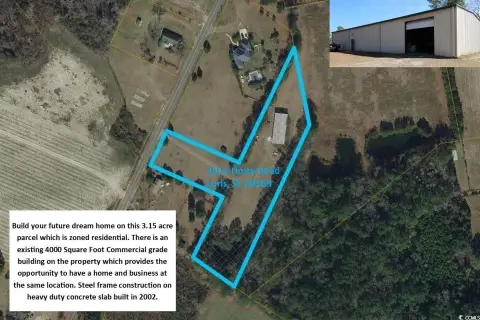 Commercial-Grade Warehouse on Acreage