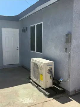 Quadplex Under Construction with Laundry Hookups