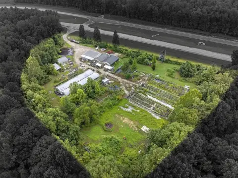 Commercial Land with Retail Building