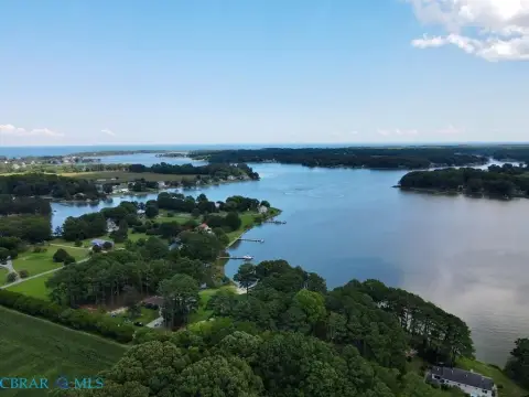 Waterfront Land with Riprapped Shoreline