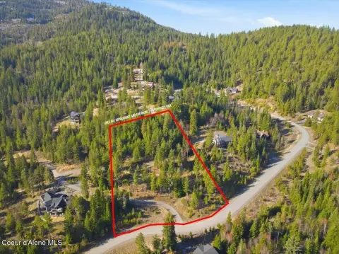 Post Falls Treed Lot