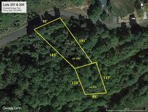 Two Wooded Lots in Fancy Gap