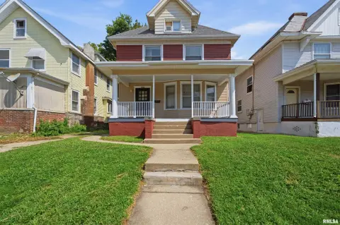 Brick Duplex with Alley Parking