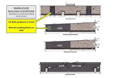 New Construction Flex Warehouse Space