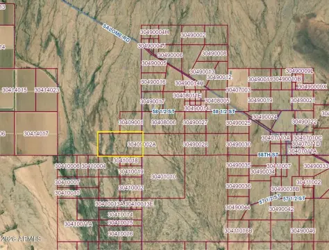 80 Acres in Salome, AZ