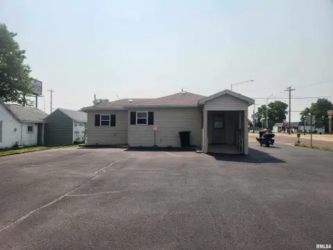 Corner Storefront With Detached Garage