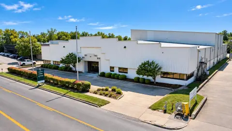 Industrial Warehouse with Loading Docks