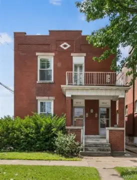 Brick Duplex with Private Balconies