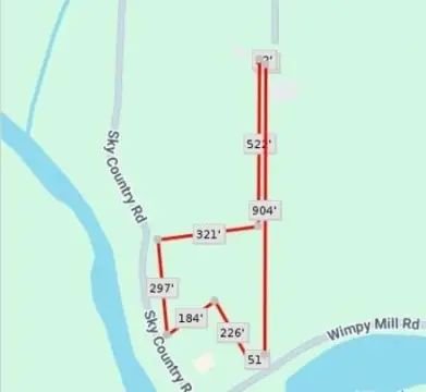 Land in North Georgia Foothills