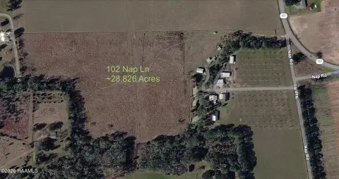 Partially Fenced Agricultural Land