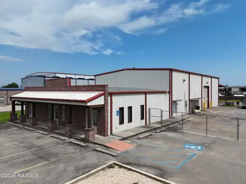Manufacturing Building with Crane