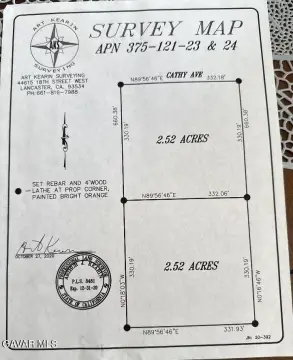 Residential Lots in Rosamond, CA