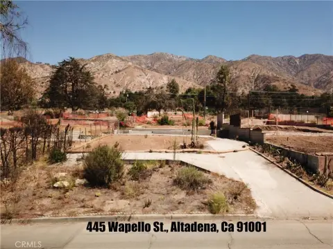 Altadena Land with Mountain Views