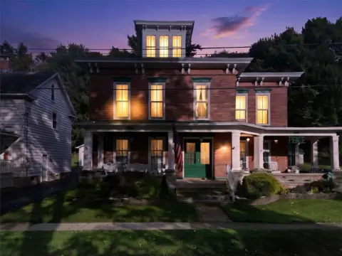 Brick Duplex with Attached Apartment