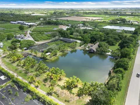 Miami Land with Waterfront Tikis