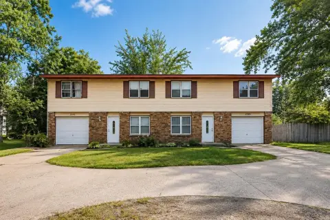 Brick Duplex with Private Garages