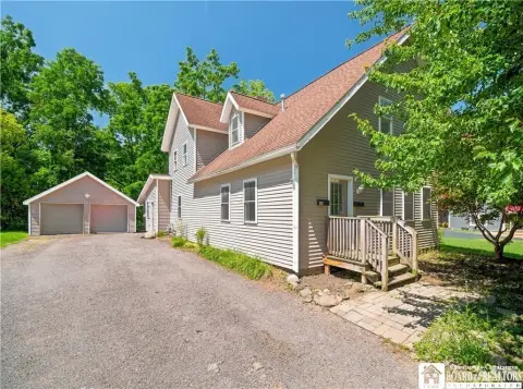 Duplex With Detached Two-Car Garage