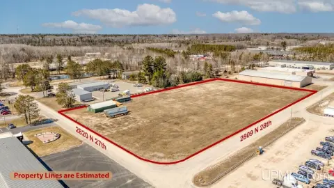 Escanaba Commercial Land with Building