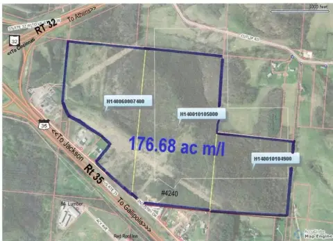 Vacant Land Overlooking State Routes