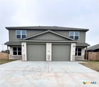 New Construction Duplex in Temple