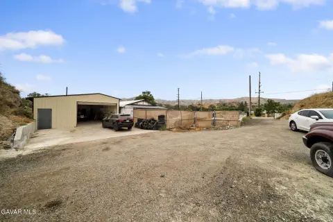 Warehouse with Wide Garage Door