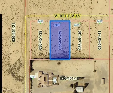 Pahrump Land Parcel For Sale