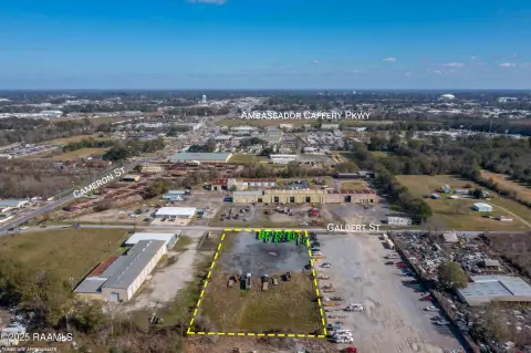 Fenced Industrial Laydown Yard