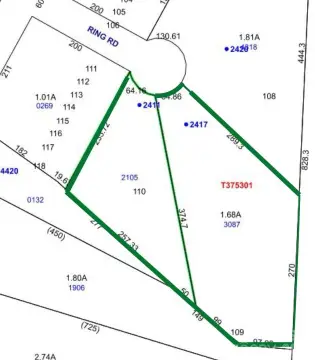 Wooded Lots in Rockette Terrace