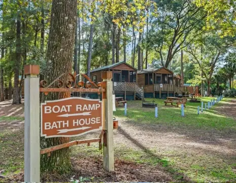Riverfront Campground with Rental Cabins
