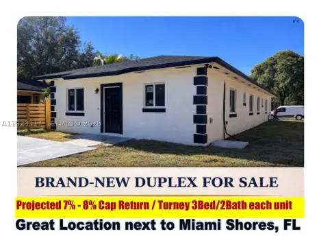 Newly Constructed Duplex with Separate Utilities