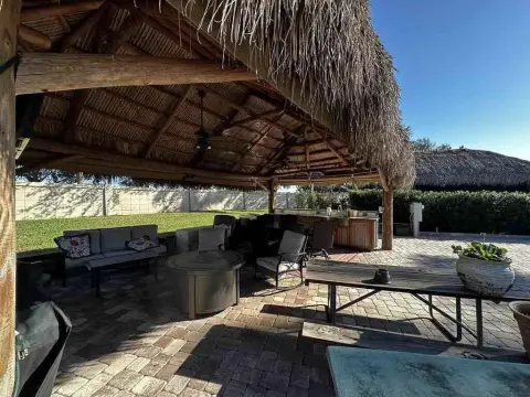 Motorcoach Resort Lot with Tiki