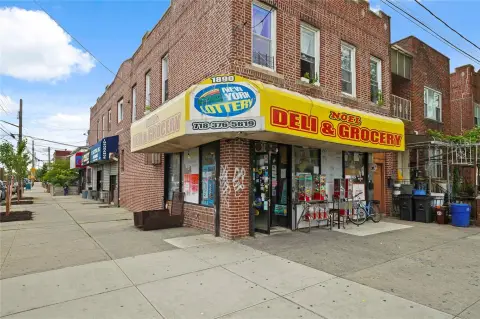 Brick Mixed-Use Building