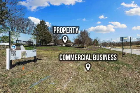 Commercial Land with Existing House
