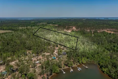 Dockable Waterfront Acreage on Clarks Hill