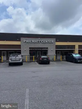 Shopping Center with New Roof