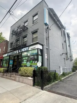 Mixed-Use Building with Solar Panels