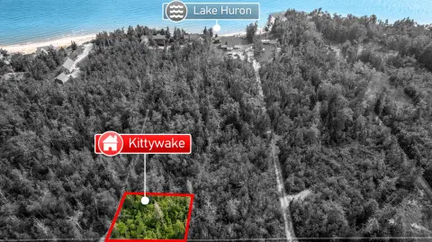 Wooded Lake Access Home Site