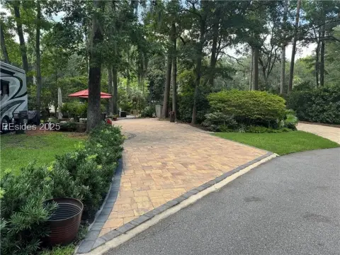 RV Lot with Paver Pad