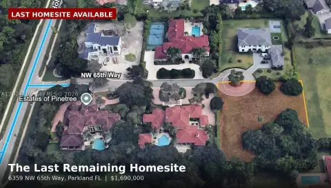 Gated Cul-de-Sac Homesite with Plans