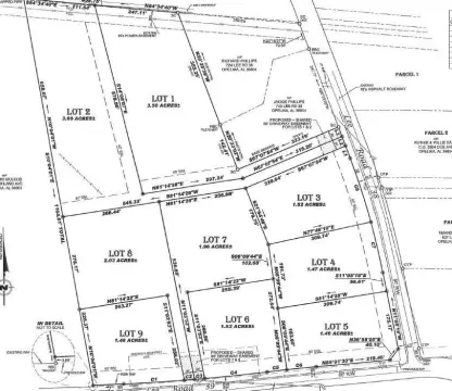 Residential Lots Near Beauregard Schools