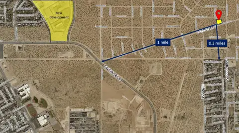 Undeveloped Land in El Paso