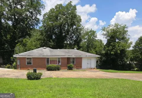 All-Brick Office Ranch on Corner Lot
