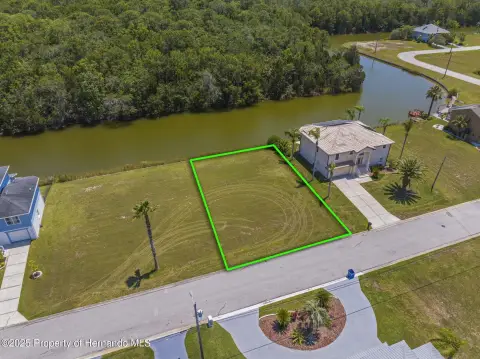 Waterfront Lot in Hernando Beach