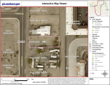 Land in Growing Bullhead City